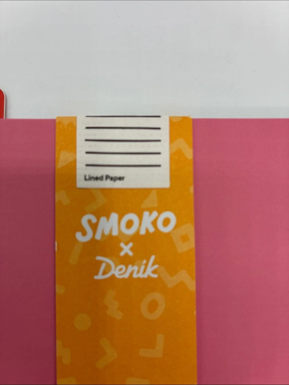 SMOKO x Denik Pink Soufflé Pancake Notebook & Mushroom Pencil Pouch